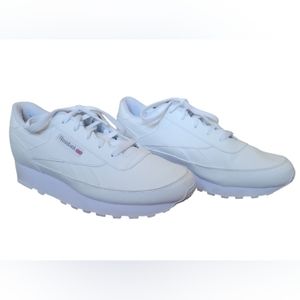 White Reebok Women's Classic Renaissance Sneaker. Womens size 11